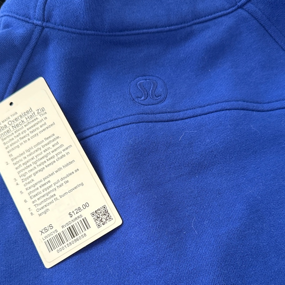 Lululemon scuba oversized funnel neck half zip - Picture 4 of 5